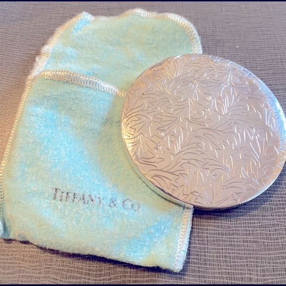 Tiffany & Co. Sterling Silver Purse Handbag Mirror - Picture 4 of 4